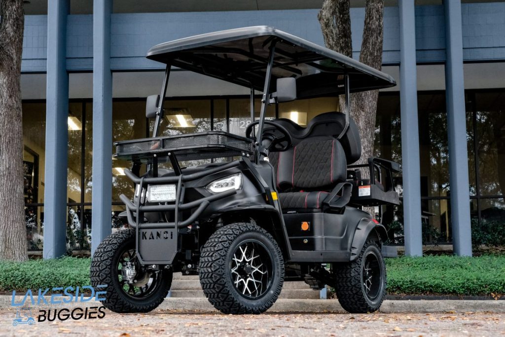 2023 Kandi Kruiser 4p Four Passenger Golf Cart Matte Black 